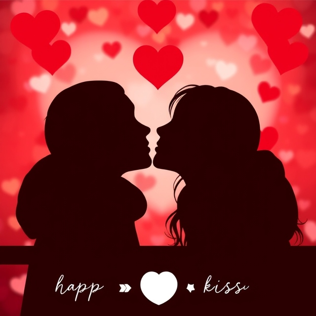 Create a personalized Valentine’s Day kiss video