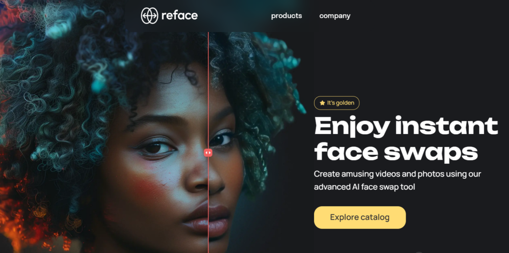 Reface: AI-Powered Face Swapping for Kissing Scenes