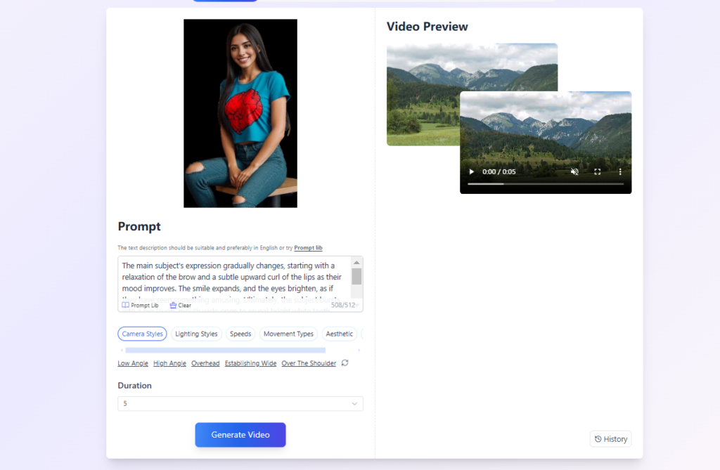 Step 4 Continue video generation